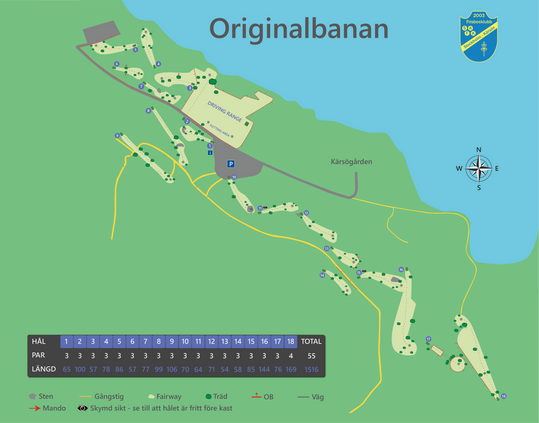 Discgolfbana